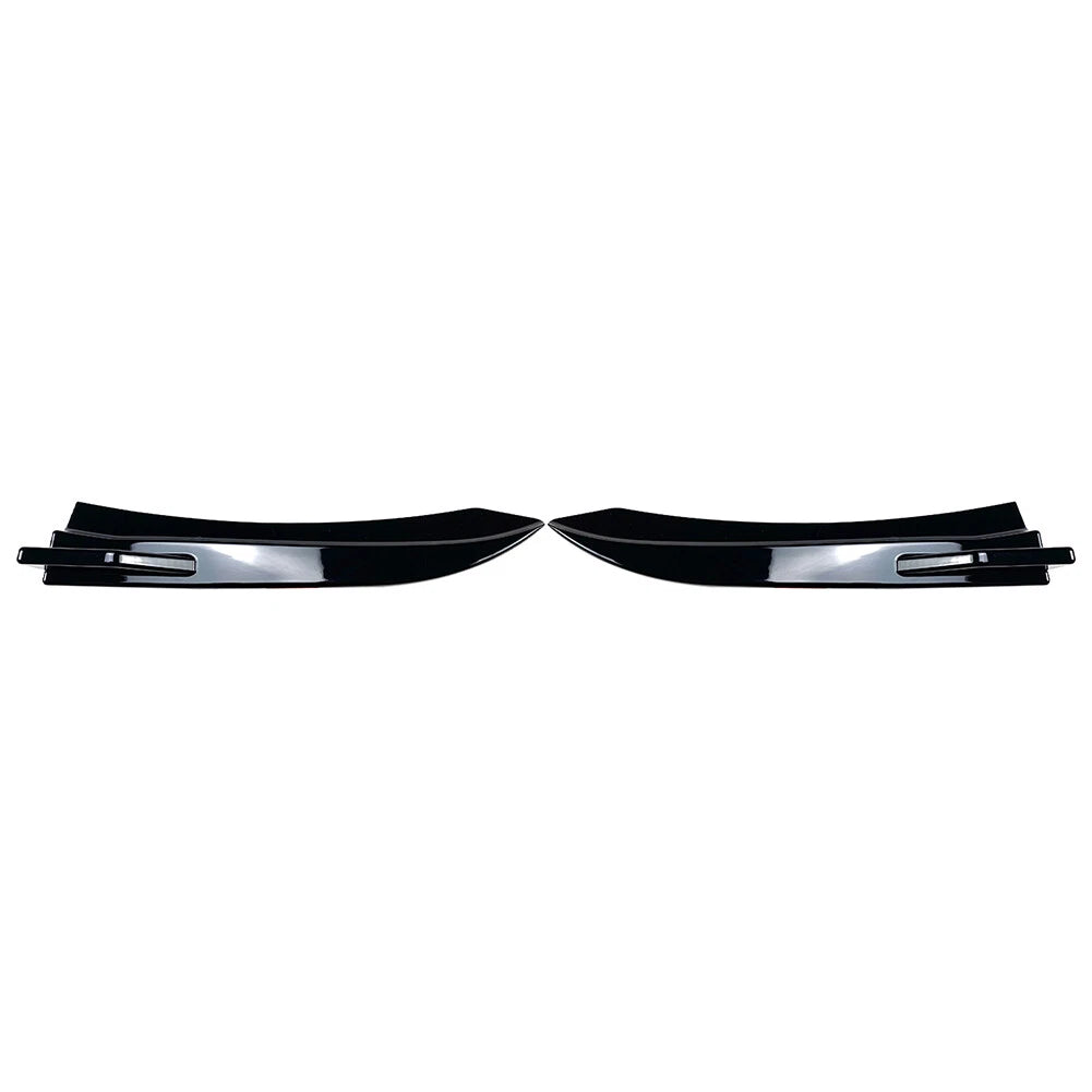 2X Rear Bumper Splitter Diffuser Canards for BMW 3 Series F30 M-Sport (2012–2018)