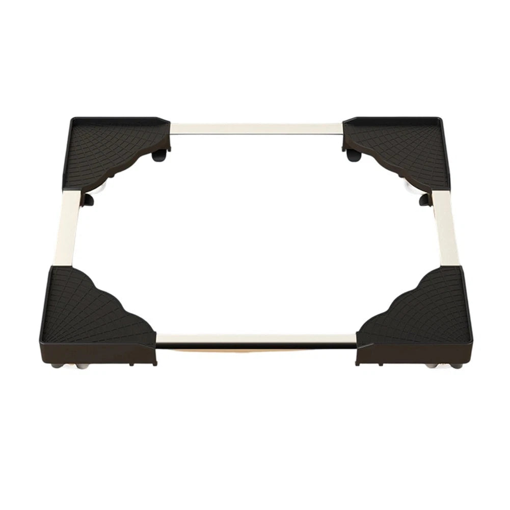 Adjustable CPU Stand with Locking Wheels for Computer Towers up to 66 lbs