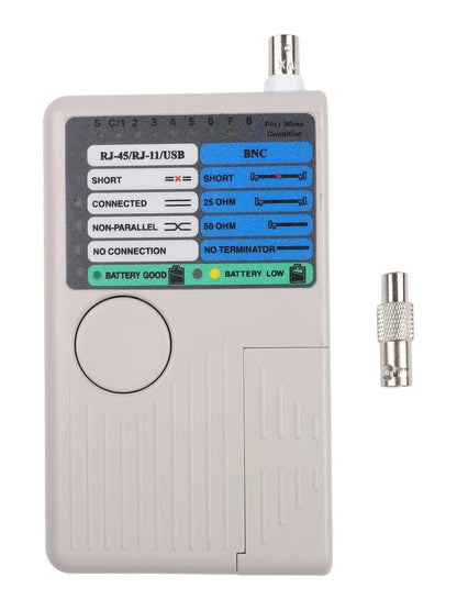 4-in-1 Network Cable Tester for LAN USB RJ11 BNC Cables
