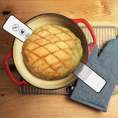 Flexible Dough Transferring Baking Mat with Long Handle