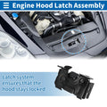 Hood Latch Assembly for Mercedes-Benz C250 (2012–2015)