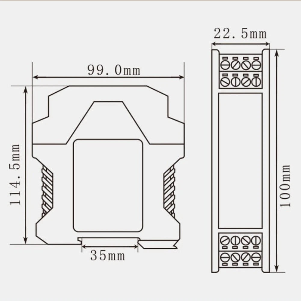 PT100 Signal Isolator for DC24V Power Supply (No Year Range)