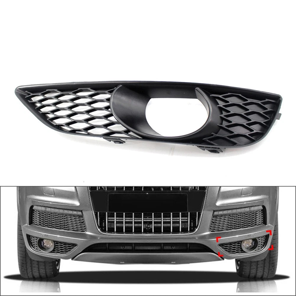 Left Side Fog Light Grille Cover for Audi Q7 Sportback (2010–2015)