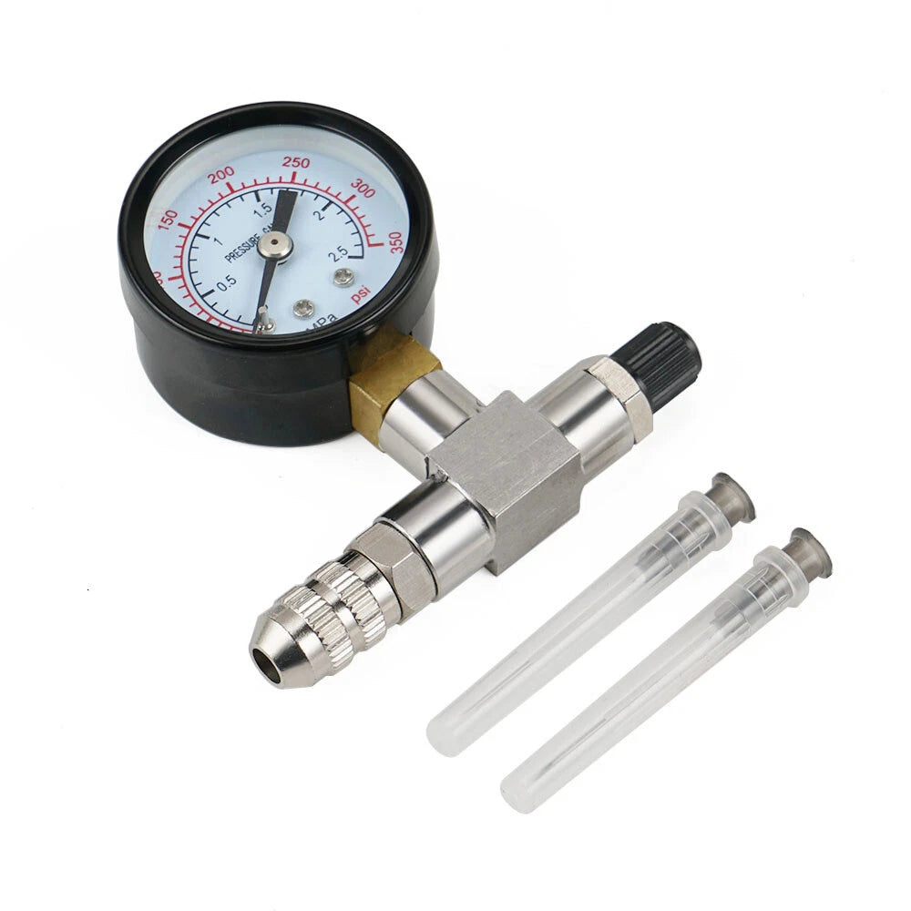 Stainless Steel Nitrogen Fill Tool 350PSI for FOX Ohlins Shocks