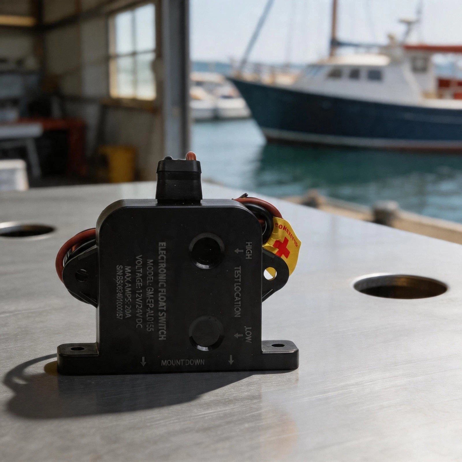 Bilge Pump Float Switch Sensor for DC12V Boats (Automatic Water Level Detection)