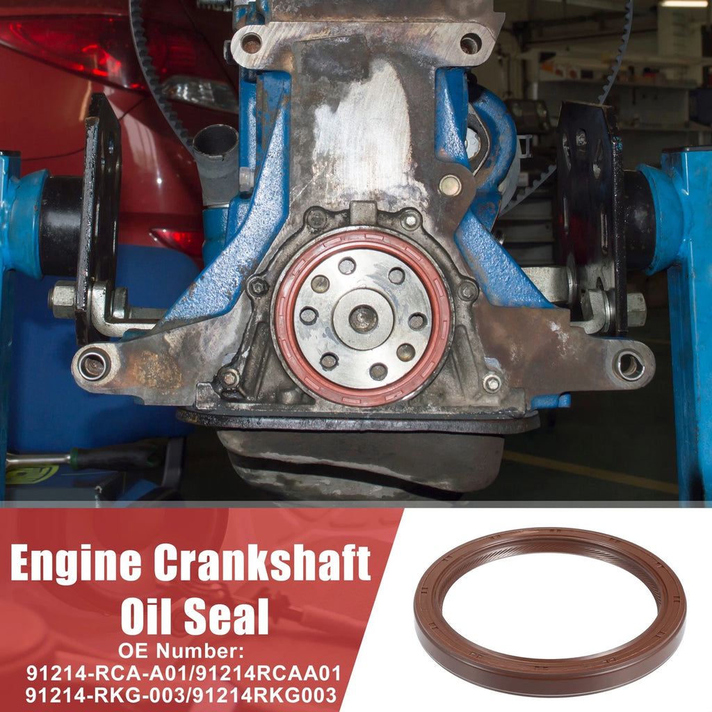 2pc Engine Crankshaft Oil Seal Replacement for Honda Pilot (2005–2012)
