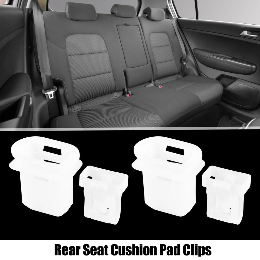 2 Pack Rear Seat Cushion Pad Clips Fasteners Set for Toyota Avalon (2005–2012)