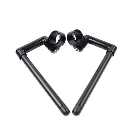 46MM Cafe Racer Clip-On Handlebar for Universal Motorcycles (7/8")