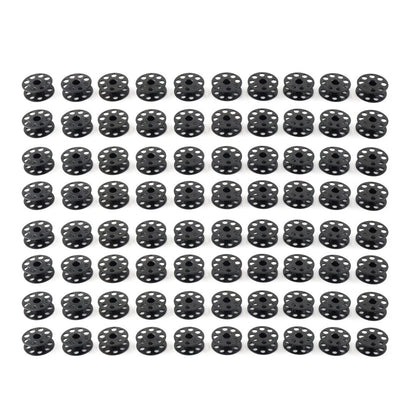 80pcs Slotted Bobbins "M" for Sewing Machines #18034
