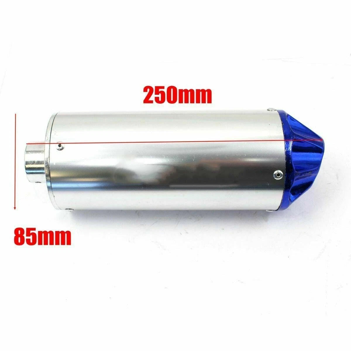 28mm Muffler Exhaust Pipe + Clamp for Dirt Pit Bike (50cc–150cc)