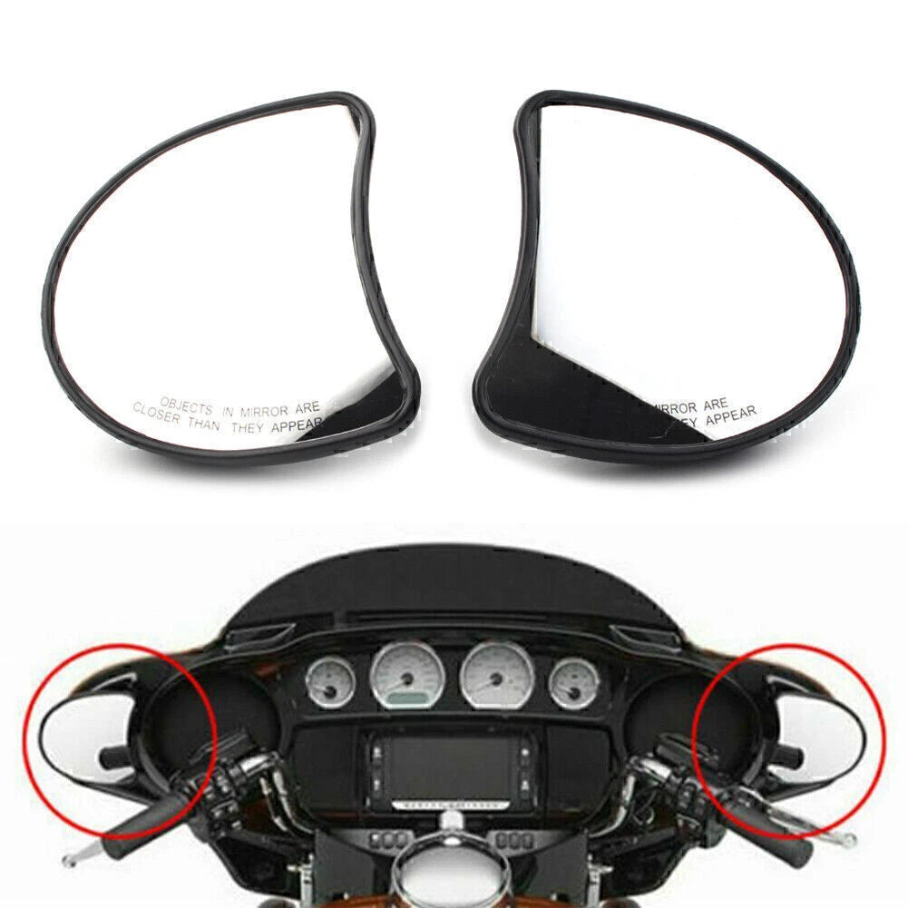 Fairing Mount Side Rear Mirror for Harley Electra Glide FLHT FLHTK FLHTCU (1996–2013)