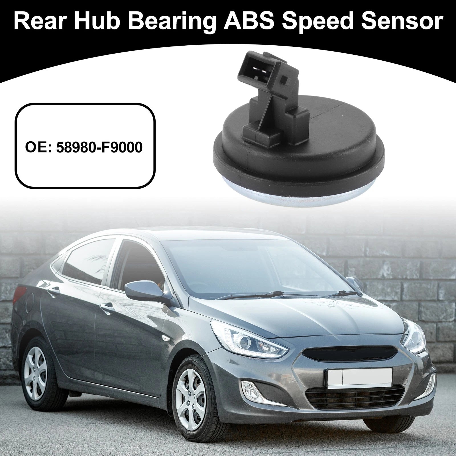 Rear Hub Bearing ABS Speed Sensor Replacement for Hyundai Accent (2018–2022)