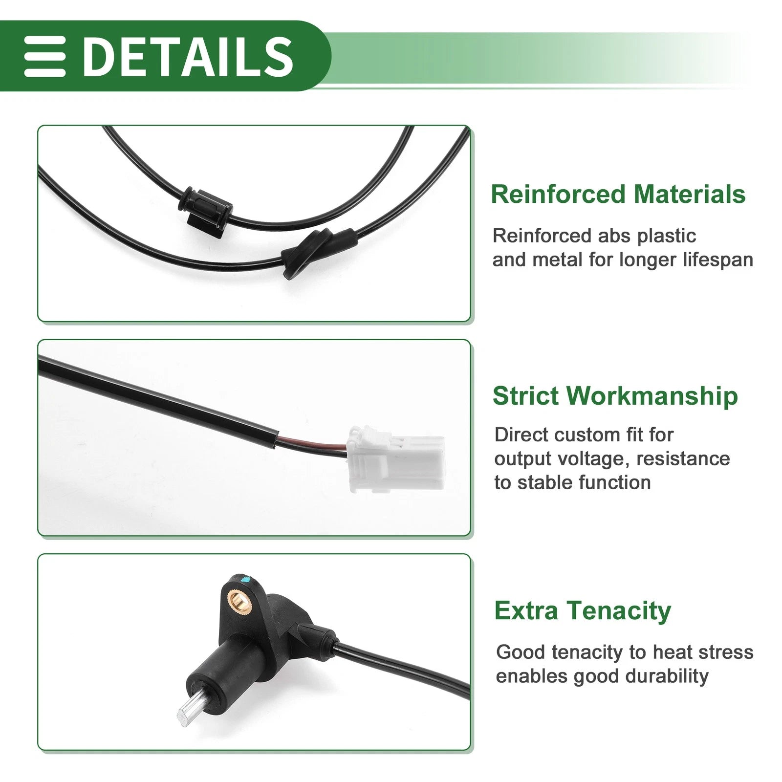 ABS Wheel Speed Sensor Front Replacement for Hyundai Matrix (2001–2010)
