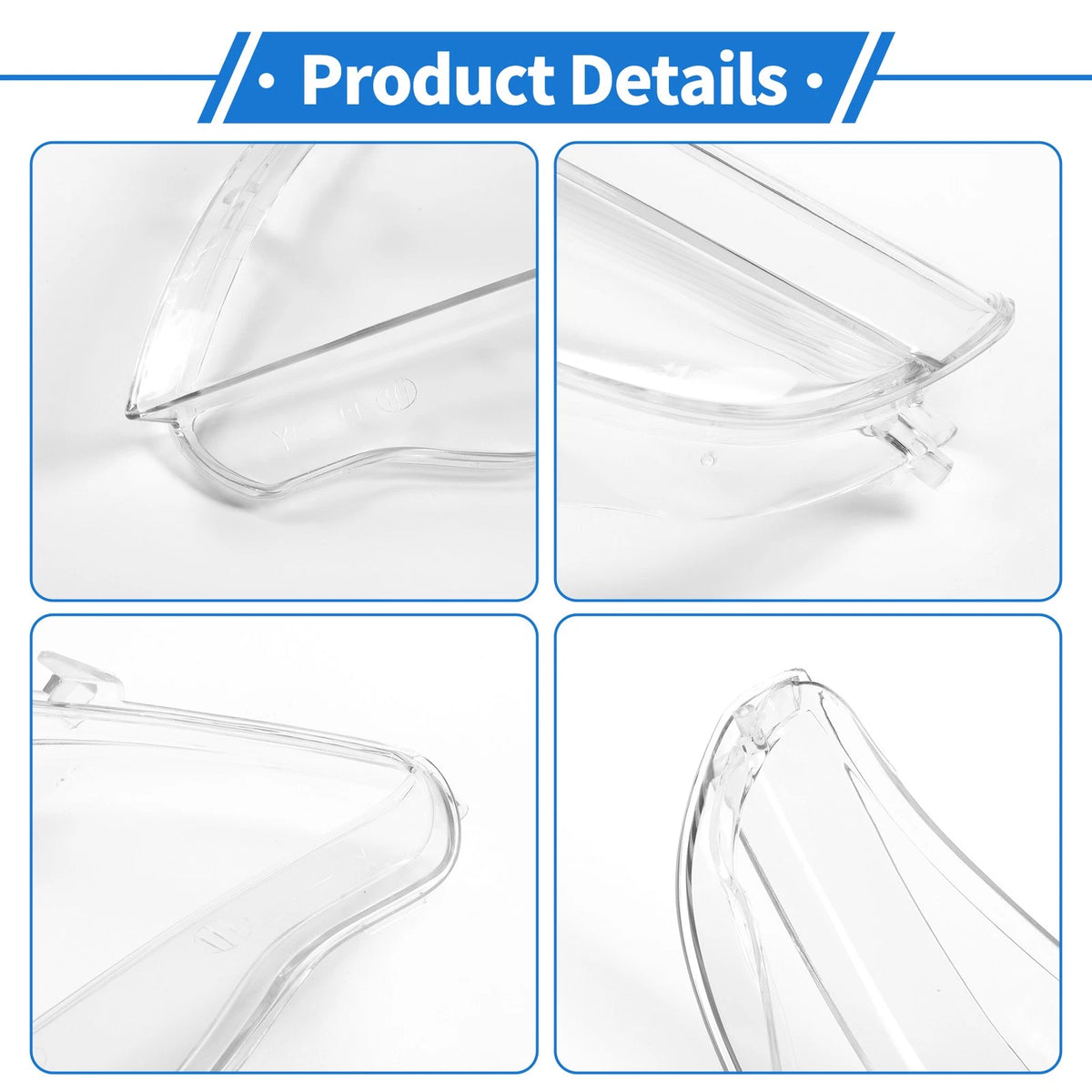 Front Left Headlight Lens Cover for BMW 5 Series M5 E60 E61 (2004–2010)