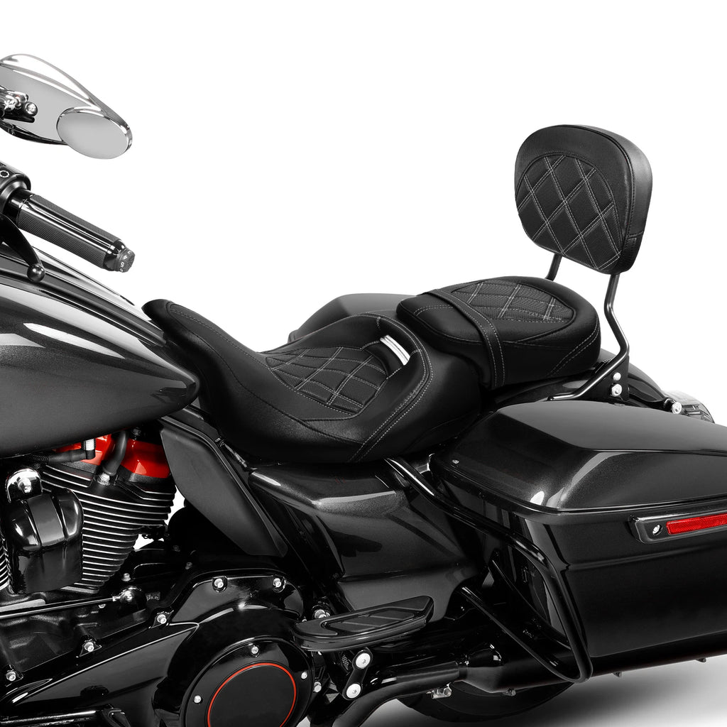 Passenger Sissy Bar Backrest for Harley CVO Electra Glide (2009–2023)