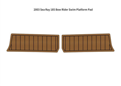 EVA Foam Swim Platform Pad for Sea Ray 185 Bow Rider (2003)