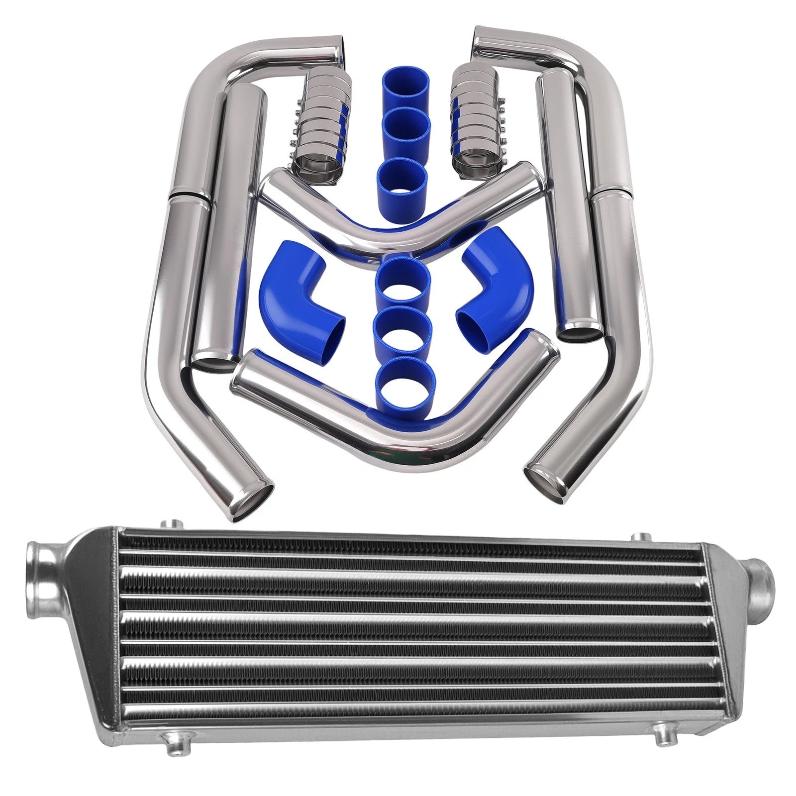 Turbo Front Mount Intercooler & Pipe Kit for