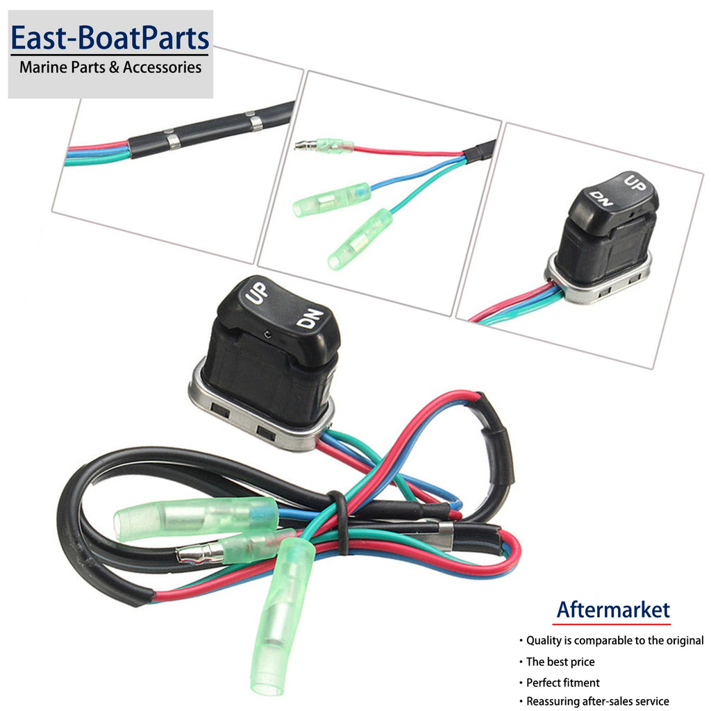 Trim & Tilt Switch 87-18286A43 for Mercury Remote Control Box (1987–1999)