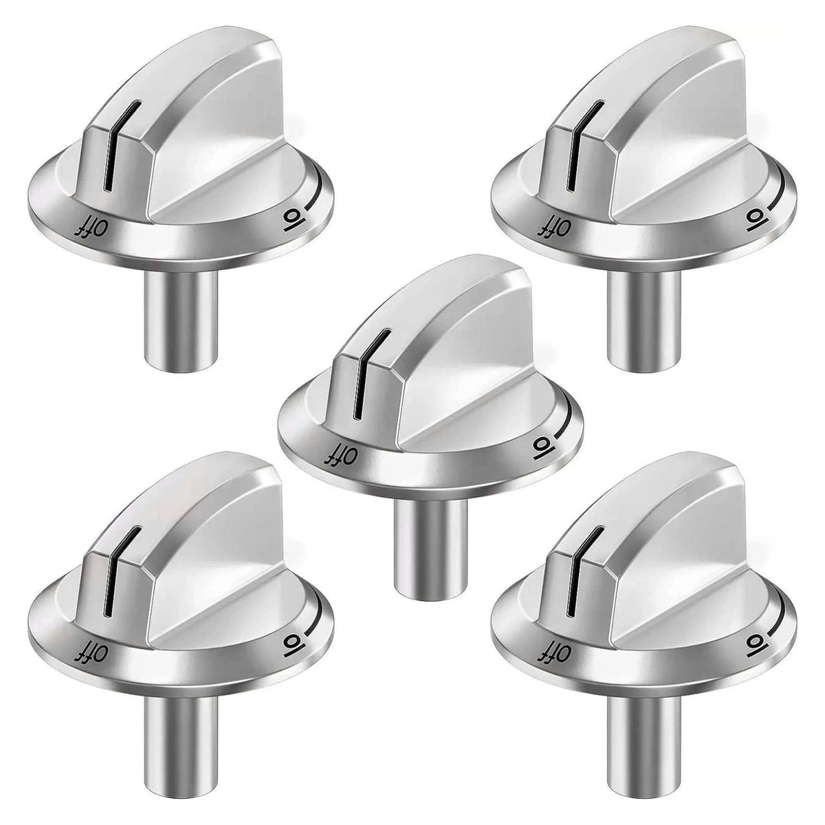 5pcs Stove Knob Replacement for Frigidaire Gas Range