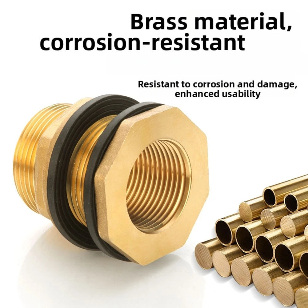 Water Tank Connector G1 Thread Fitting for Rainwater Harvesting