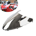 Silver Front Windscreen Windshield Wind Deflector For Ducati 848 1098 1198 07-11