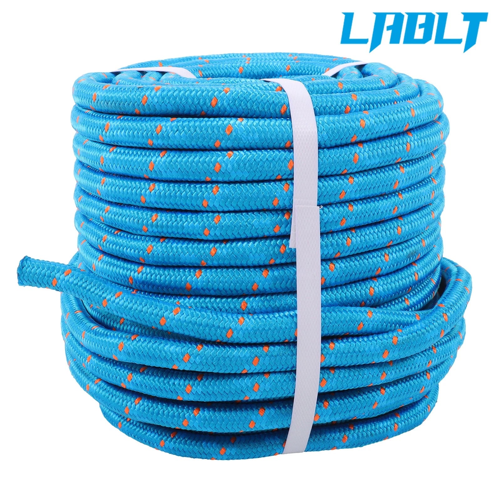 Braided Polyester Rigging Rope 0.55In ×125 Ft for Arborist