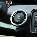 Engine Stop Button Ignition Key Circle Sticker Trim for BMW 3 Series