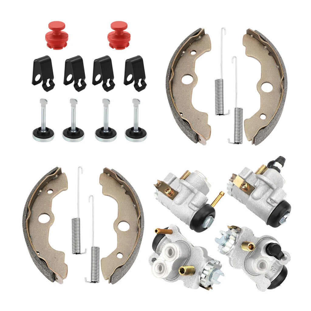 Front Brake Wheel Cylinder Shoes Kit for Honda FourTrax 300 TRX300FW (1988–2000)