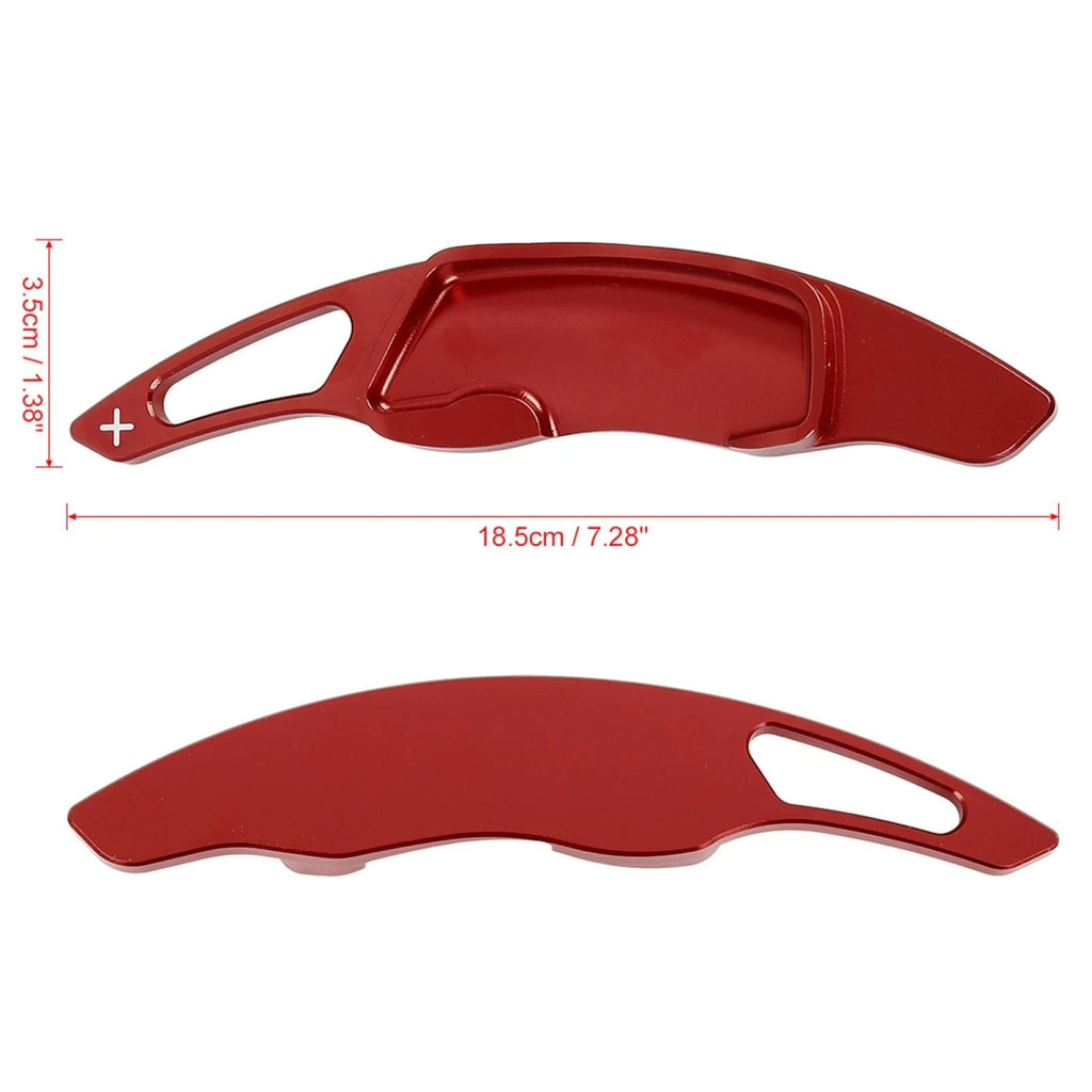 Aluminum Alloy Red Steering Wheel Shift Paddle for Subaru BRZ Forester (2013–2023)