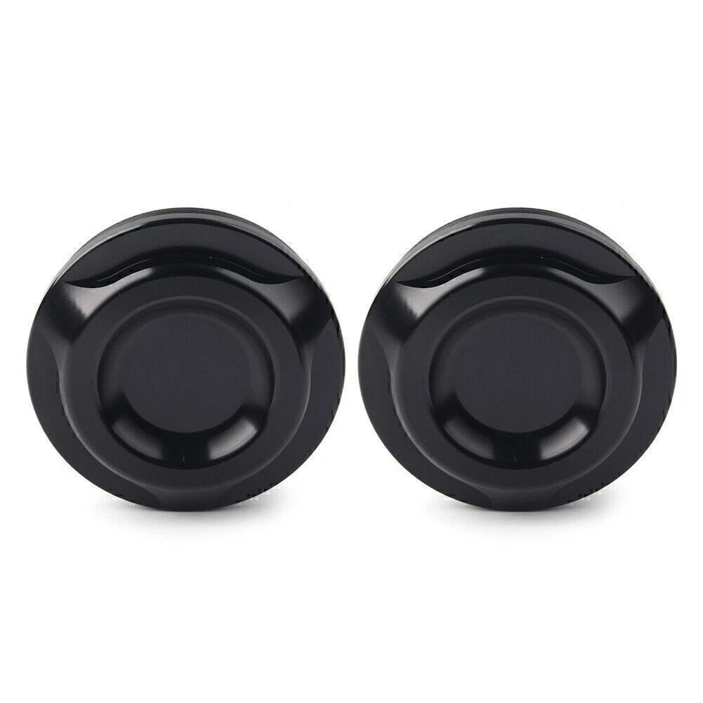 Black Cut Swingarm Pivot Bolt Cover for Harley V-Rod VRSCF/D/R (2006–2017)