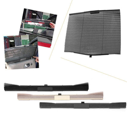 Window Mesh Curtain Visor Sun Shade Cover for Auto Rear Side Shield (UV)