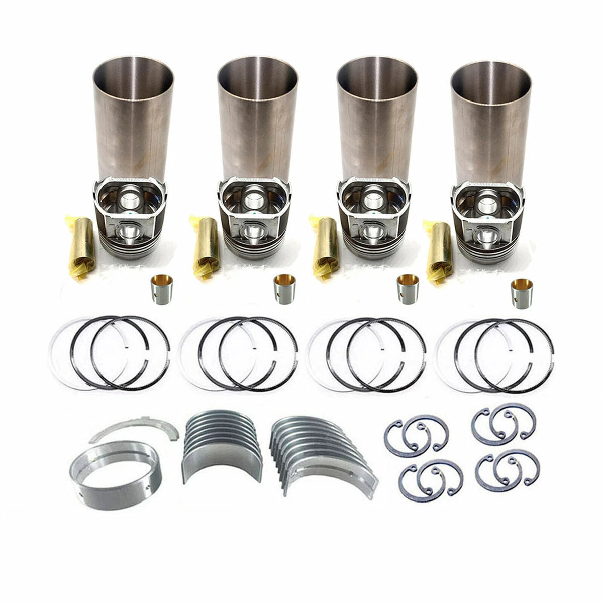 4TNE82A Overhaul Rebuild Kit for Yanmar Engine (No Gasket Kit)