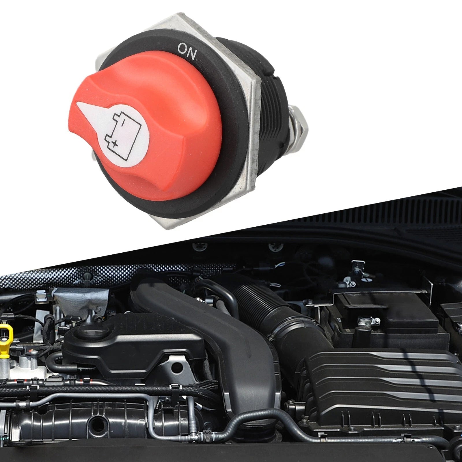 Battery Disconnect Switch for Various Vehicles (Waterproof, Heavy Duty)