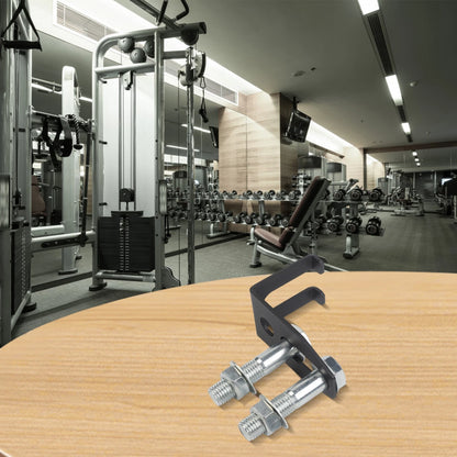 Space Saving Barbell Storage Hook for Squat Rack (50mm Hole Spacing)