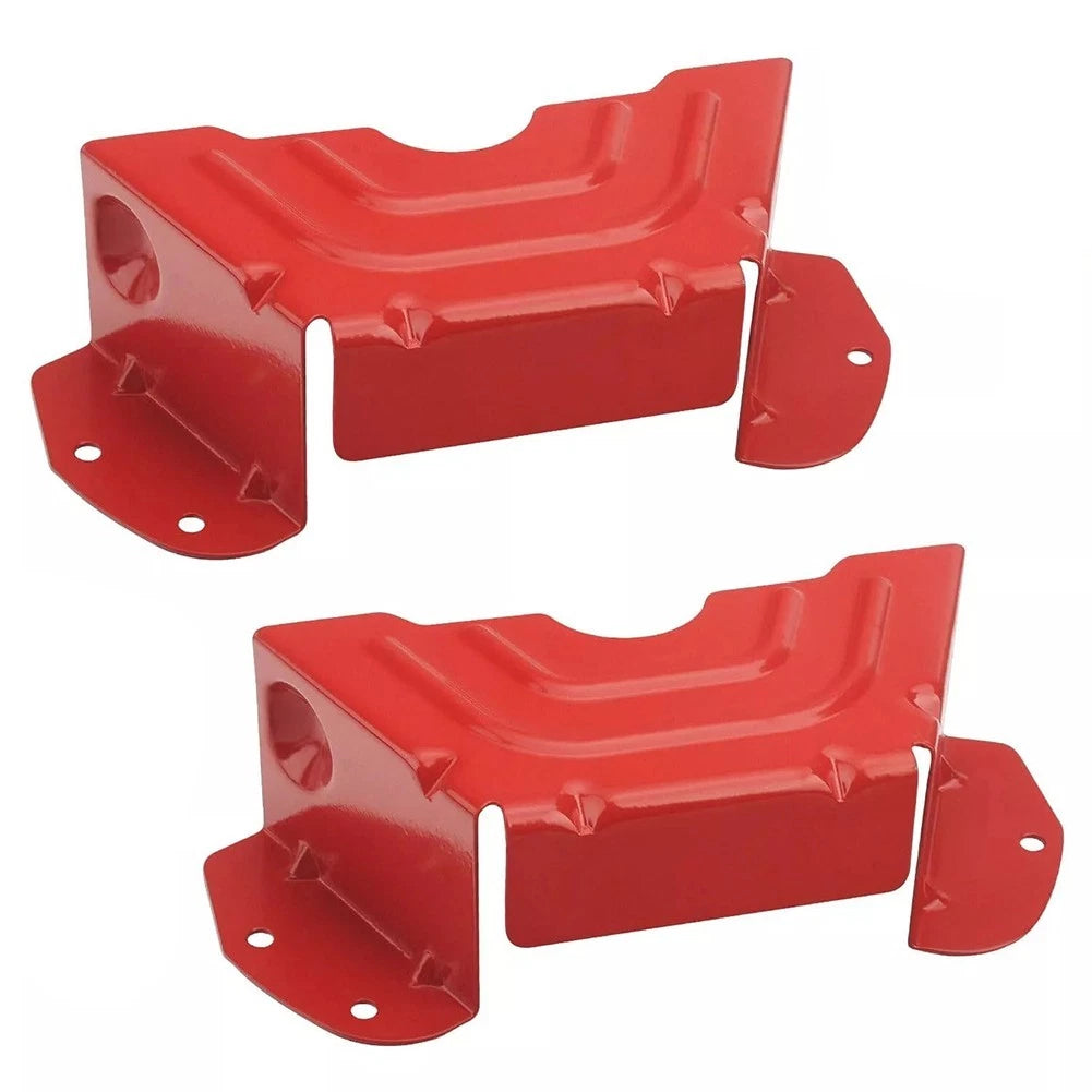 Deck Belt Cover for - Metal, Red