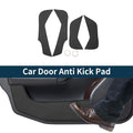 Car Door Anti Kick Pad Sticker Protector for Hyundai Santa Fe (2013–2018)