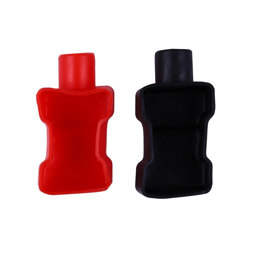 Set of 2 Battery Terminal Covers for Auto (Dustproof Replacement)
