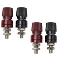 Set of 4 Brass Stud Power Post Connectors for