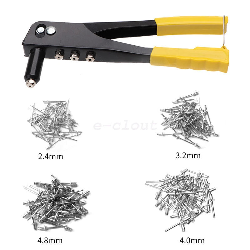 Riveter Set for Heavy Duty Applications (200 Pcs)