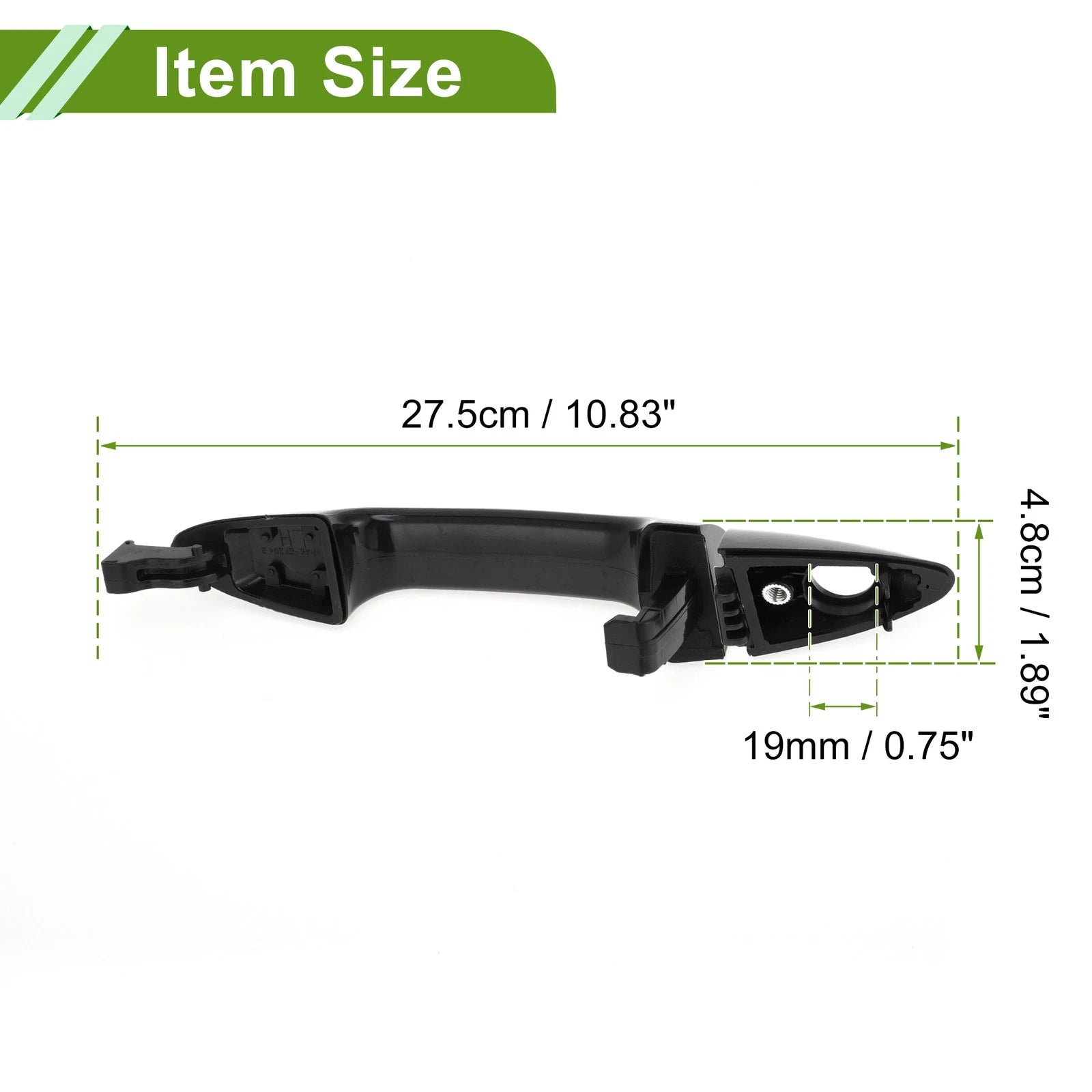 Exterior Door Handle Replacement Front Left for Hyundai Accent (2012–2017)