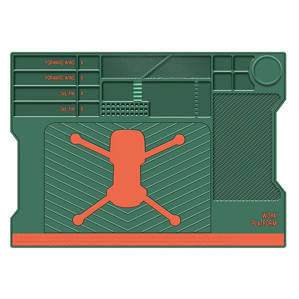 Silicone Soldering Mat 51.5x36.5cm Flexible Heat Resistant Work Pad