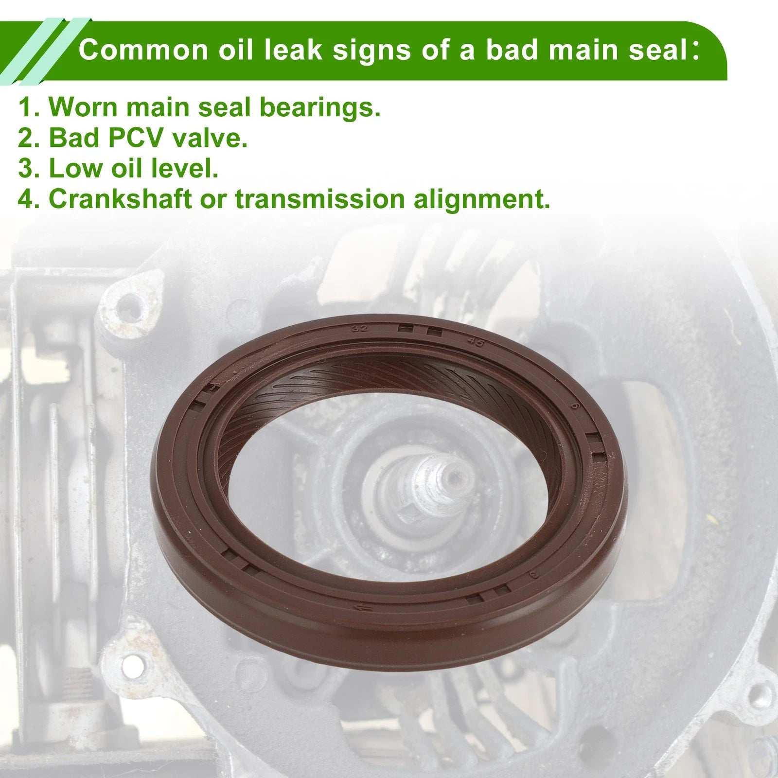 Crankshaft Oil Seal Replacement for Mini Cooper (2002–2008)