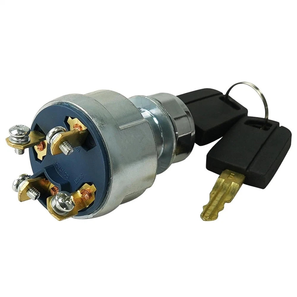Ignition Starter Switch w/ 2 Keys 9G7641 9G-7641 For Caterpillar Excavator D250E