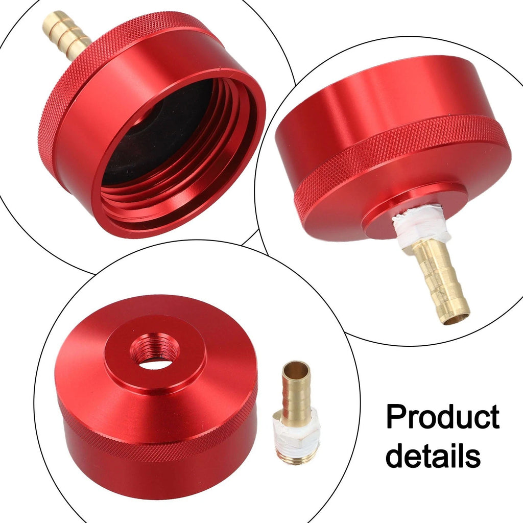 Fuel Tank Cap for Generator (1/4-inch Male Threaded End)