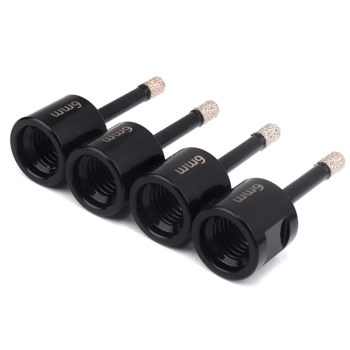 4Pcs 6mm Dry Diamond Core Drilling Bit M14 for Granite Marble Tile Stone