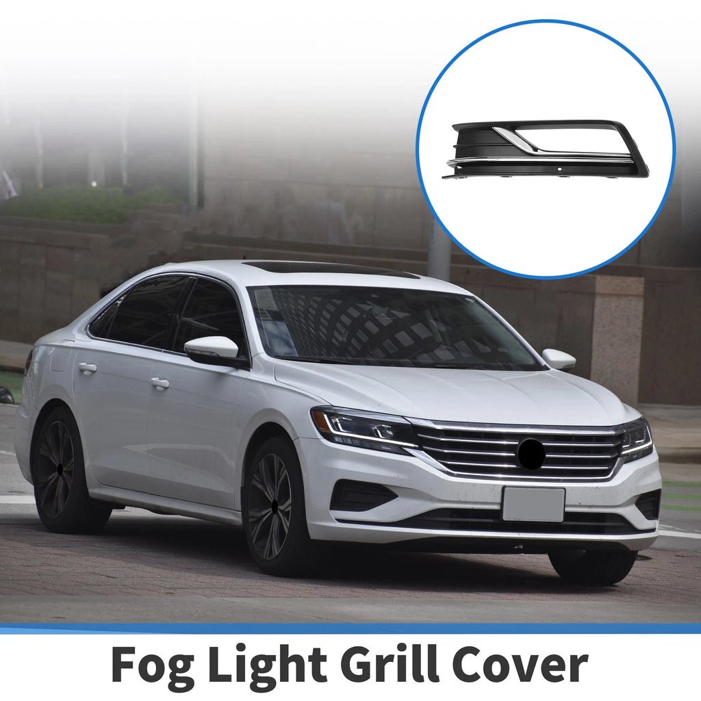 Front Left Fog Light Grill Replacement for Volkswagen Passat (2016–2018)