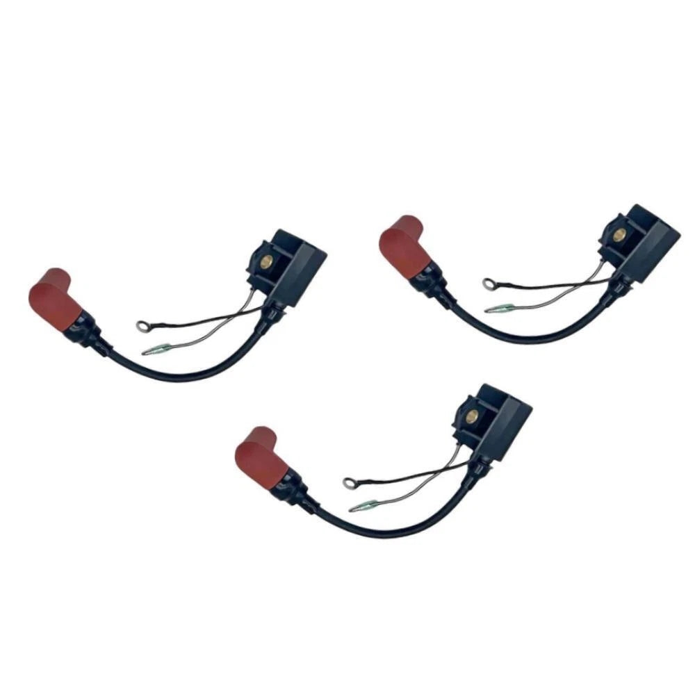 Set of 3 Ignition Coils for Yamaha Outboard 60HP 70HP 75HP 85HP 90HP (2T) 697-85570-00