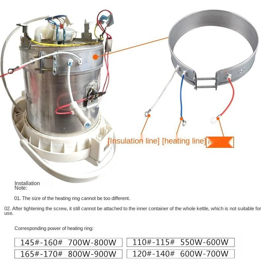 Heating Element for Electric Hot Belt (140#430mm)