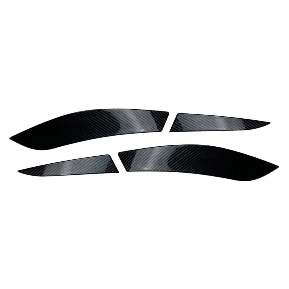Rear Tail Light Lamp Eyelid Trim Cover for VW Golf MK6 (2008–2013) Carbon Fiber