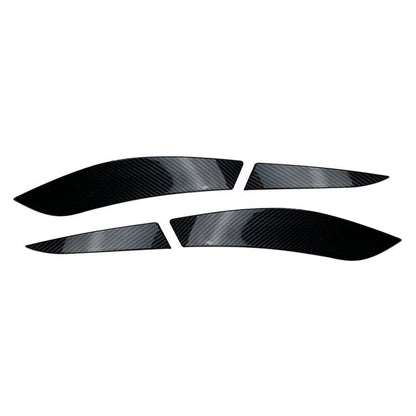Rear Tail Light Lamp Eyelid Trim Cover for VW Golf MK6 (2008–2013) Carbon Fiber
